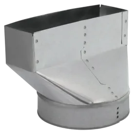 4" x 10" x 5" Register Universal Boot Galvanized