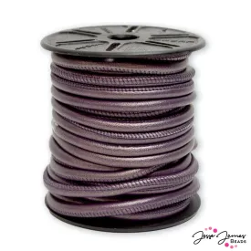 5MM Stitched Nappa Leather in Berry