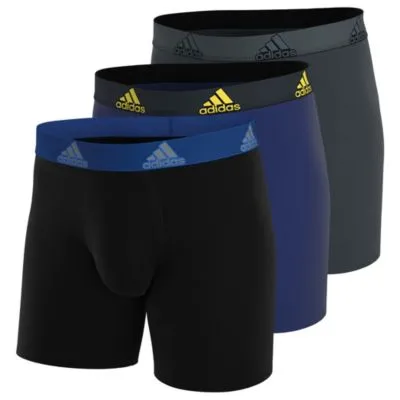 adidas Men's Performance 3-Pack Boxer Brief
