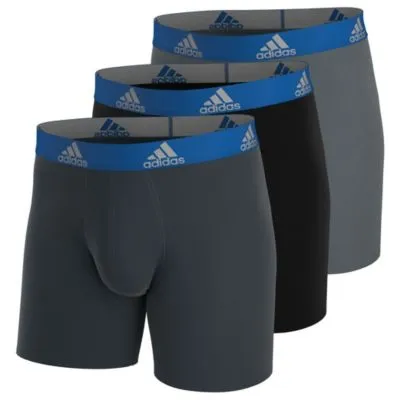 adidas Men's Performance 3-Pack Boxer Brief