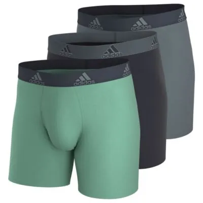adidas Men's Performance 3-Pack Boxer Brief