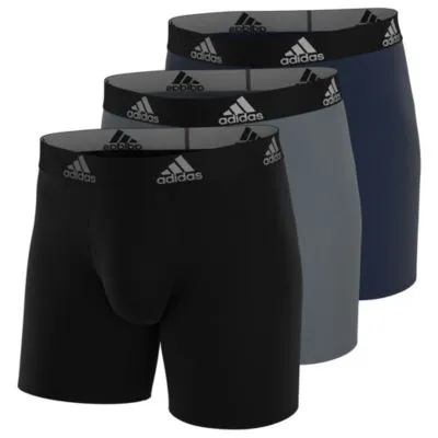 adidas Men's Performance 3-Pack Boxer Brief