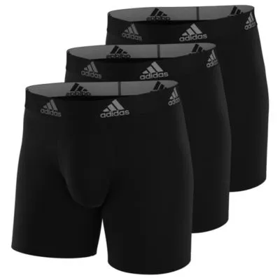 adidas Men's Performance 3-Pack Boxer Brief