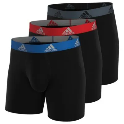 adidas Men's Performance 3-Pack Boxer Brief