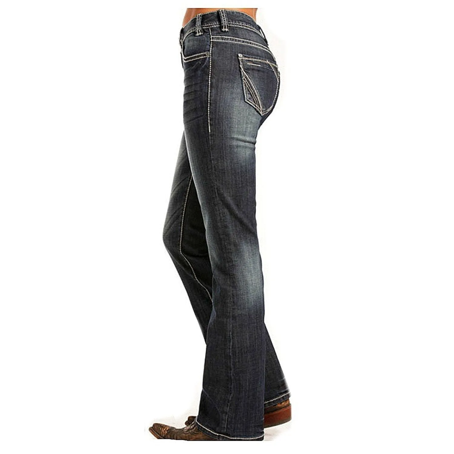 Ariat Women's Trouser Leg Scarlet Jeans