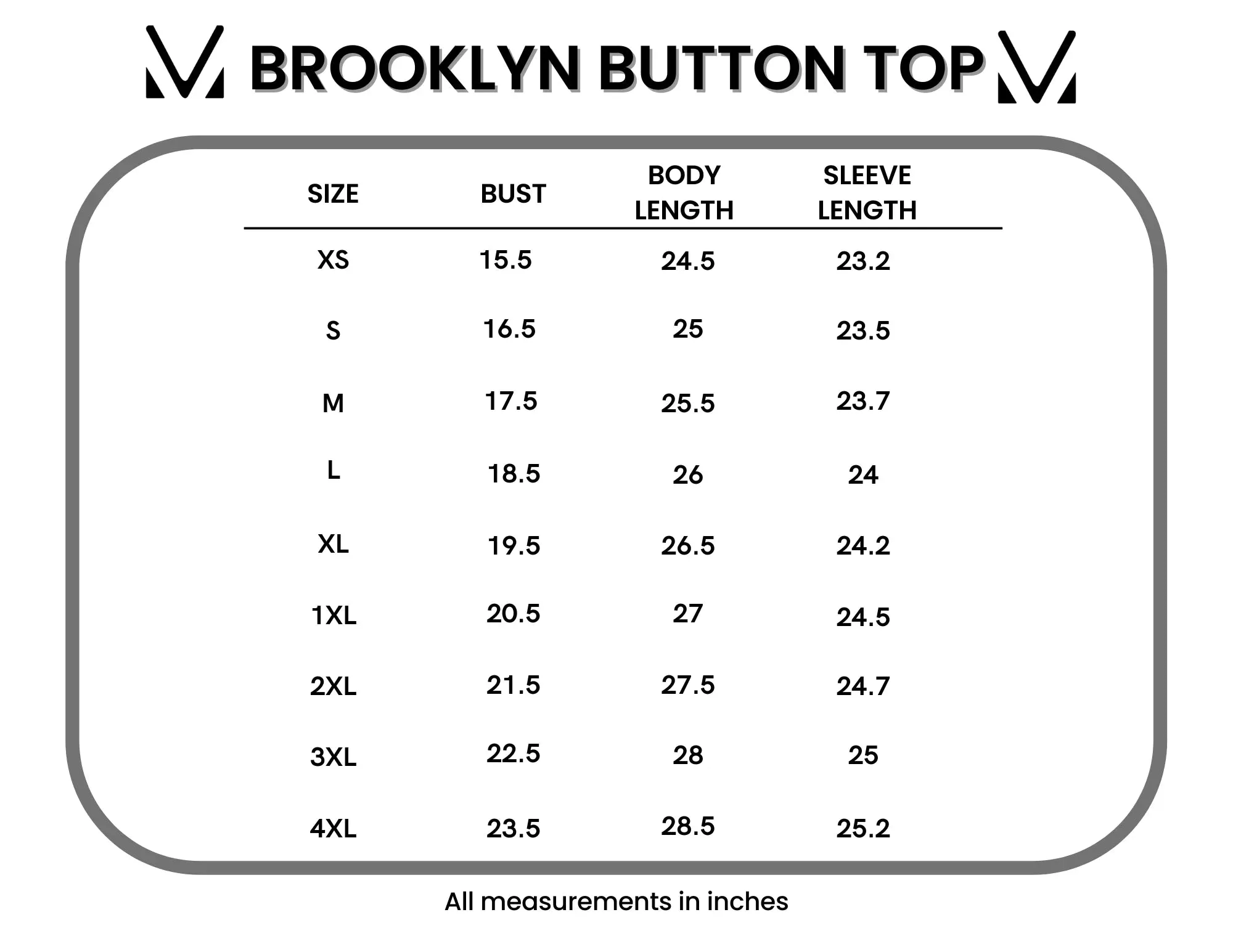 Brooklyn Button Top (Black)