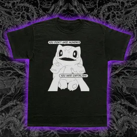 Bulbasaur Hates Capitalism Slim Fit Tee