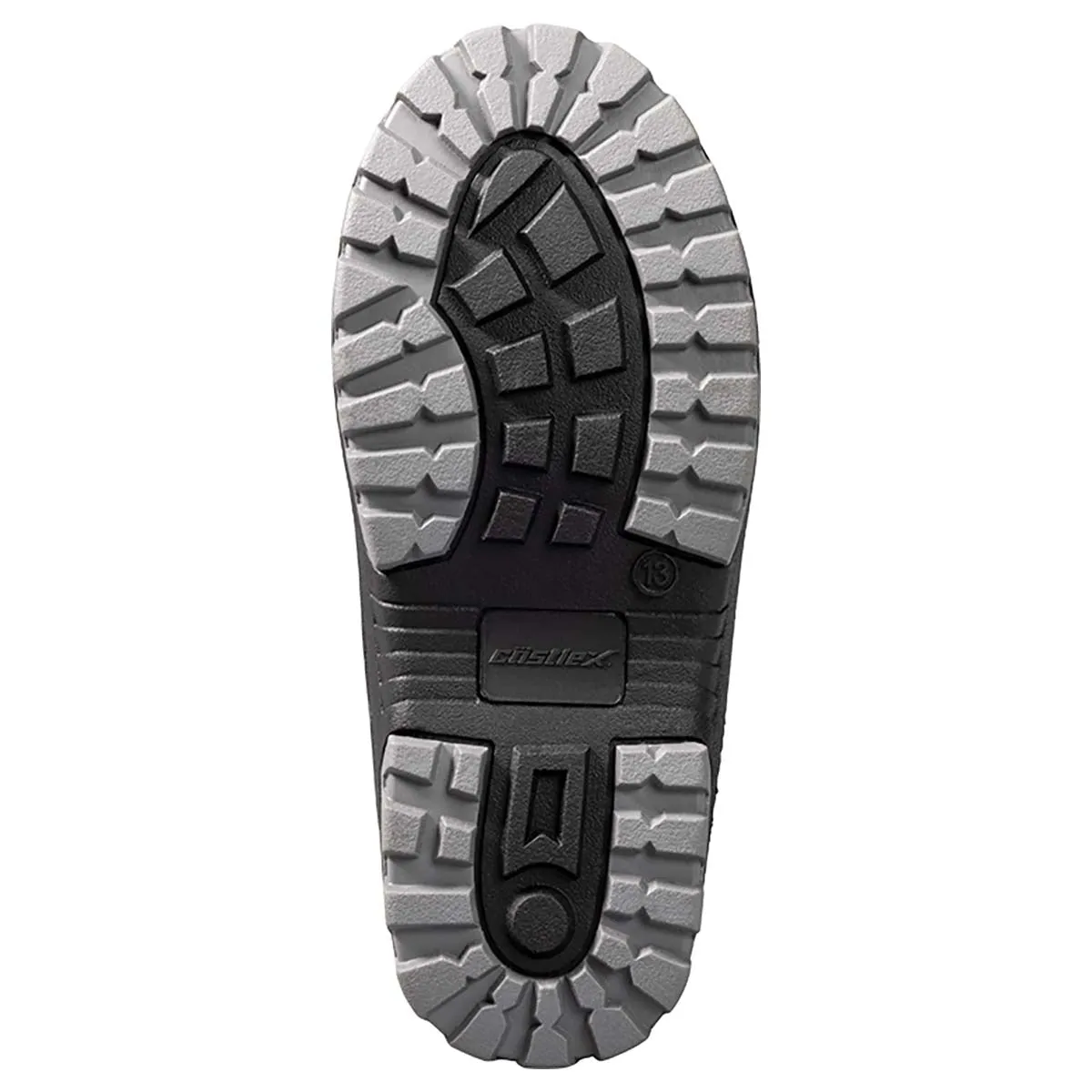 Castle X Youth Element Insulated Snowmobile Boot (Hi-Vis/Gray - 5)