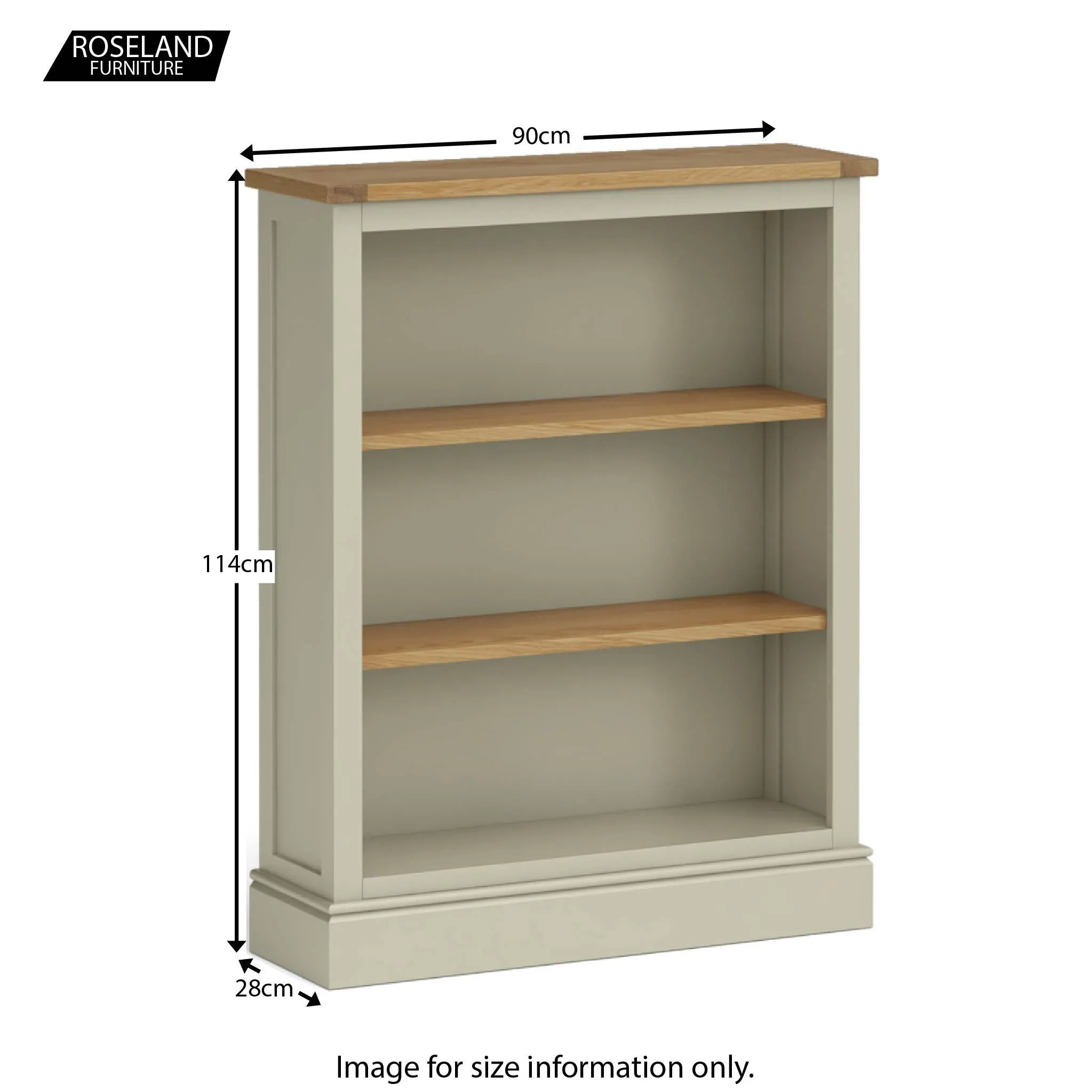 Chichester Small Bookcase - 5 Colours
