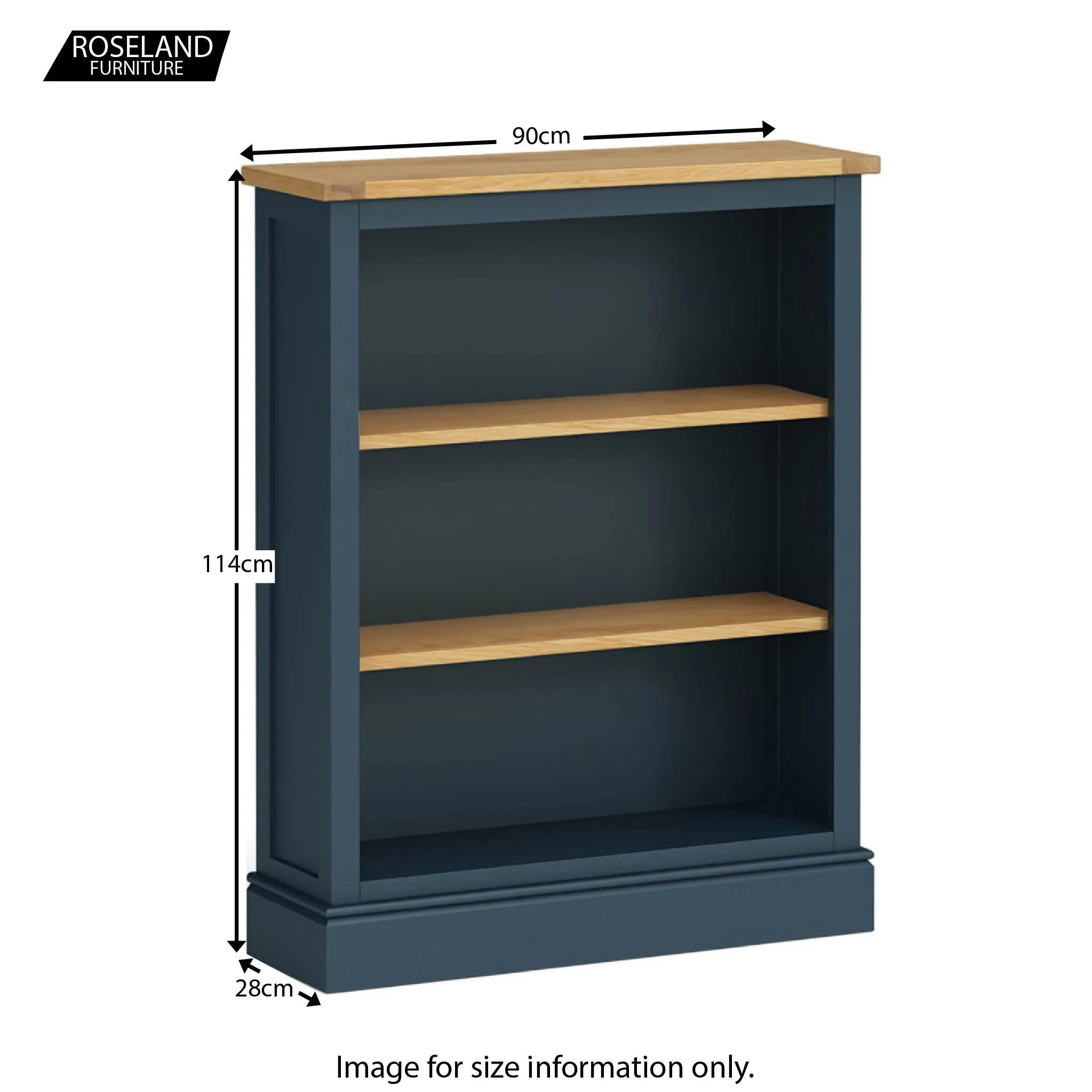Chichester Small Bookcase - 5 Colours