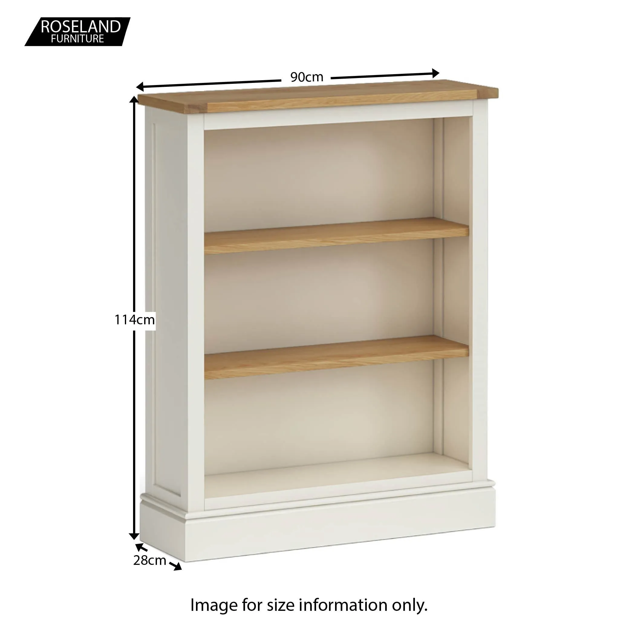 Chichester Small Bookcase - 5 Colours
