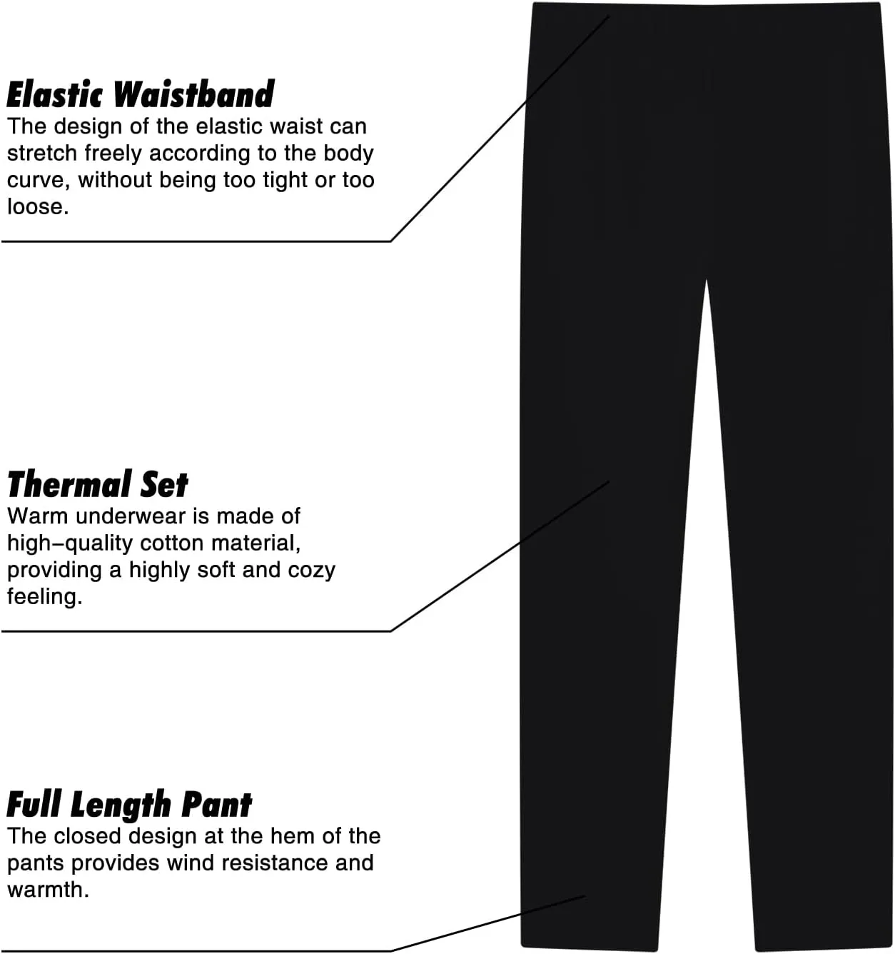 DOOVID Thermal Underwear Sets for Kids Boys Girls Long Johns Base Layer Toddler Warm Winter Underwear