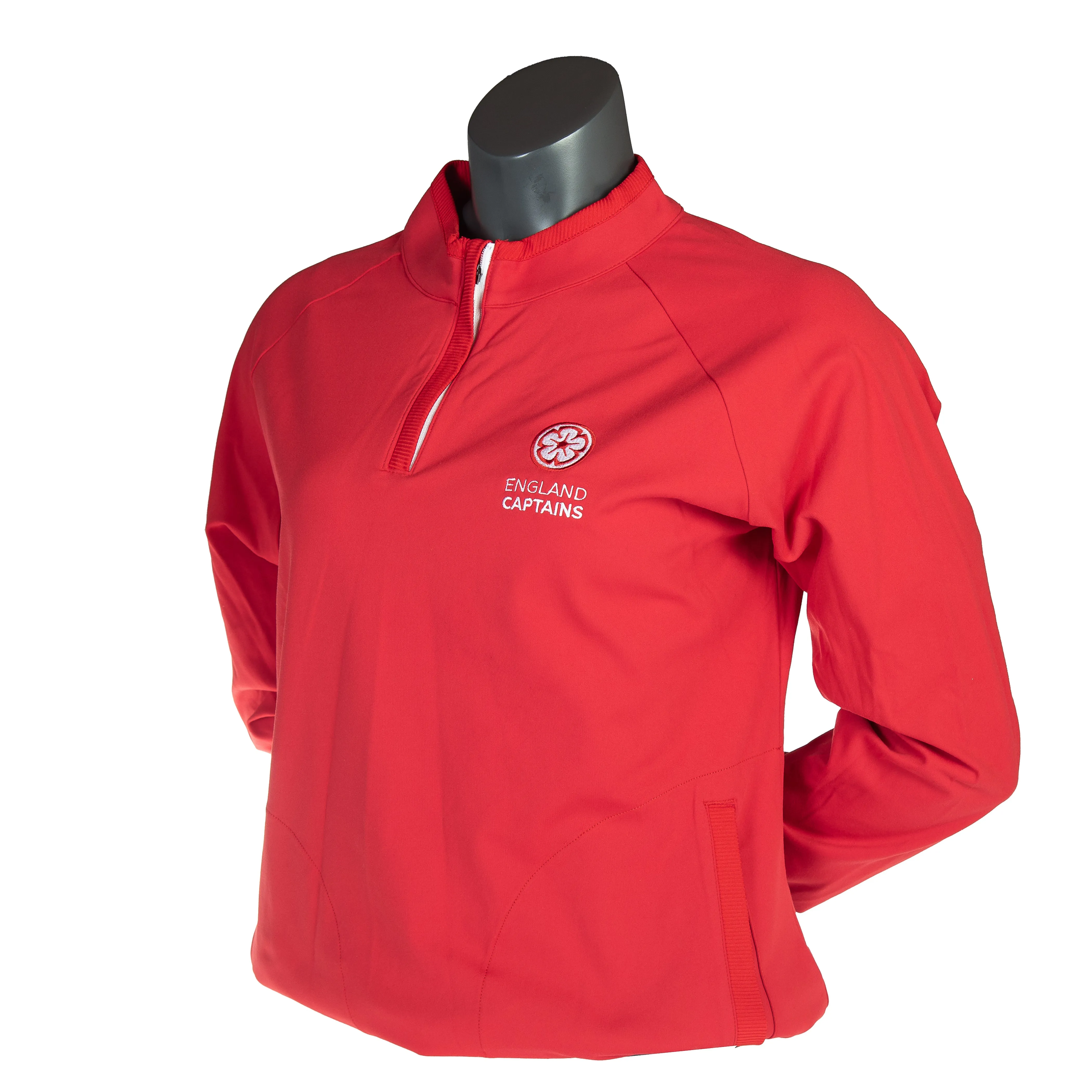 England Captains Womens FJ 1/2 Zip Midlayer