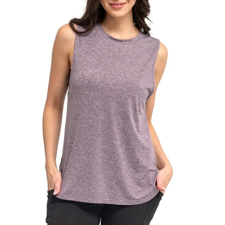 Fitkicks Live Well Tank in Purple