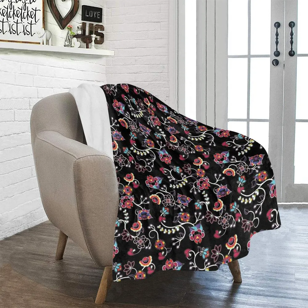 Floral Danseur Ultra-Soft Micro Fleece Blanket 40"x50"