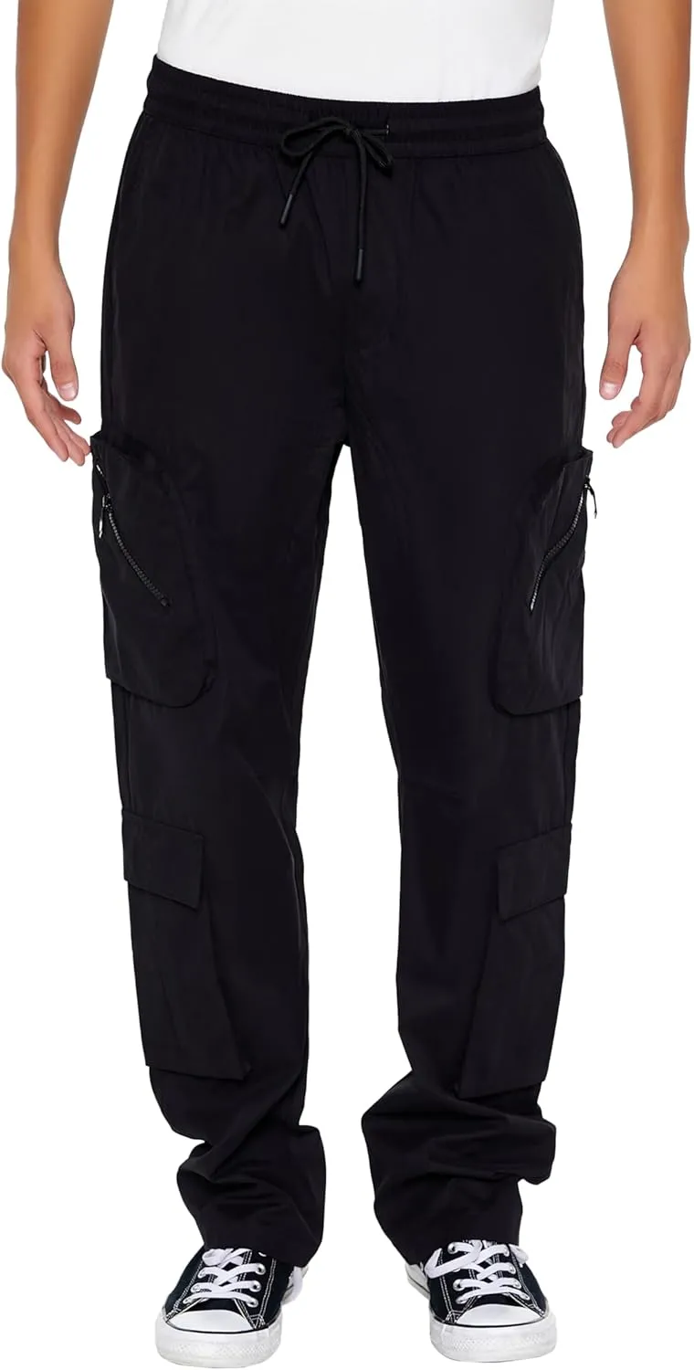 Forever 21 Men's Slim-fit Drawstring Cargo Pants