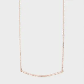 Gorjana - Taner Bar Small Necklace - Rose Gold