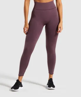 Gymshark Studio Leggings - Berry Red