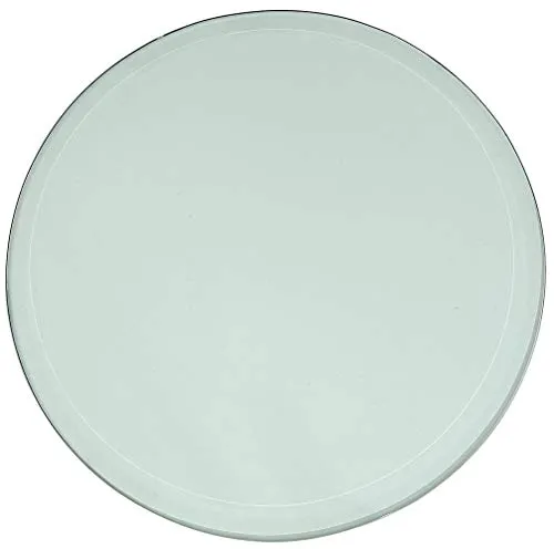 Hamilton Hills Polished 20 Inch Acrylic Glass Transparent Dining Table Pads