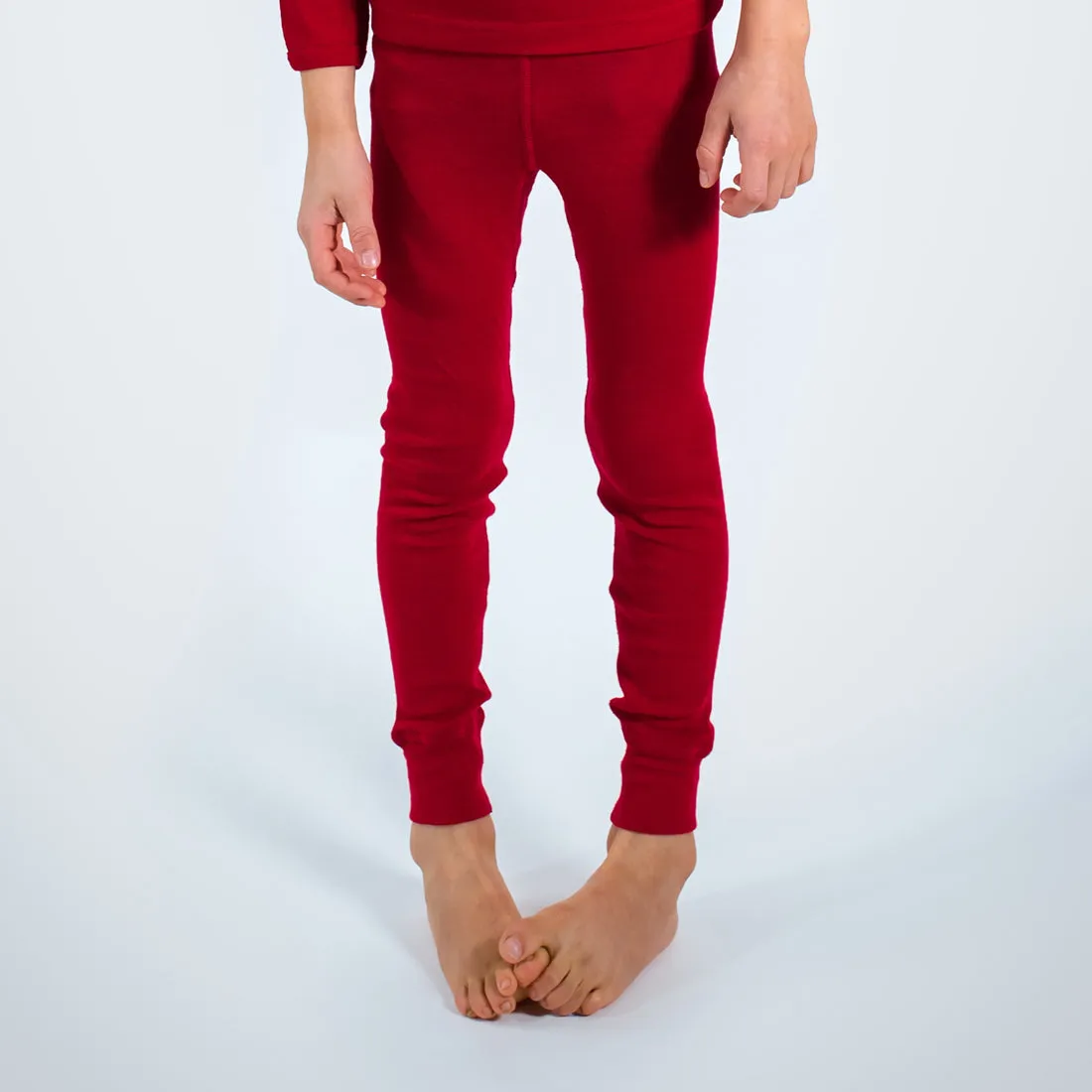 HOCOSA Kid's Organic Merino Wool Long-Underwear Pants - VARIOUS COLORS