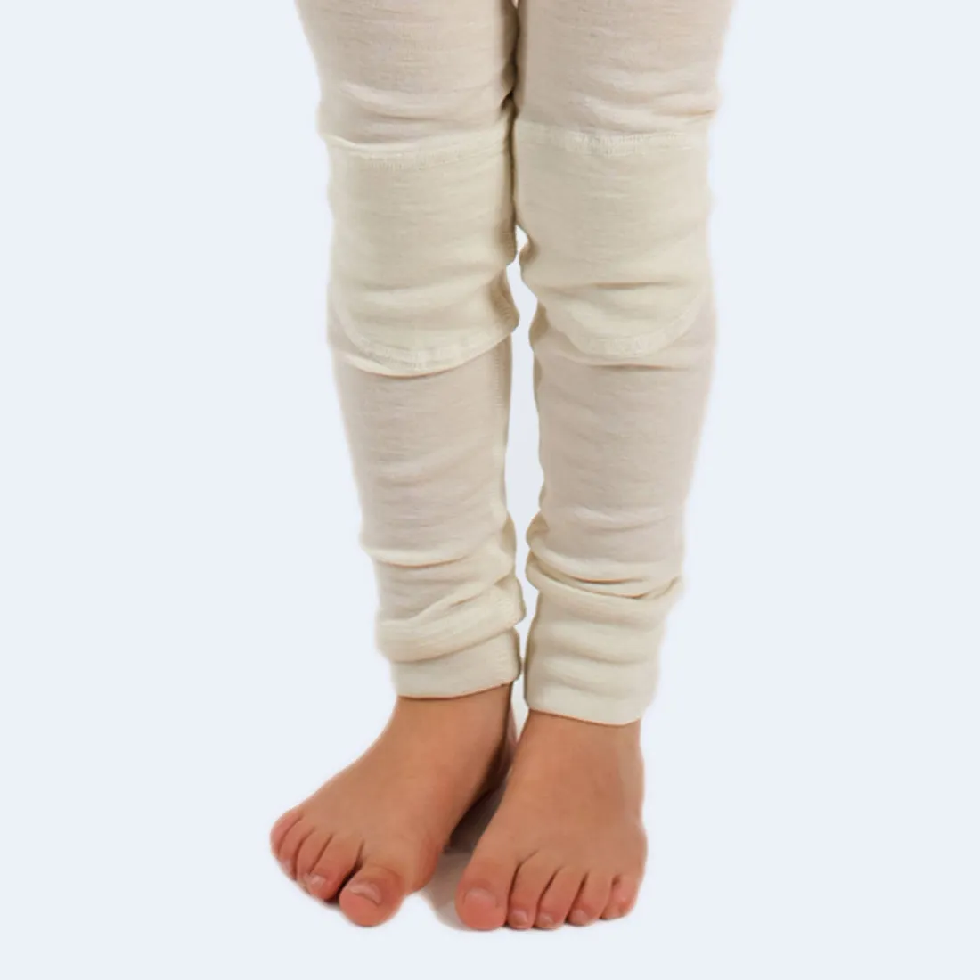 HOCOSA Kid's Organic Merino Wool Long-Underwear Pants - VARIOUS COLORS