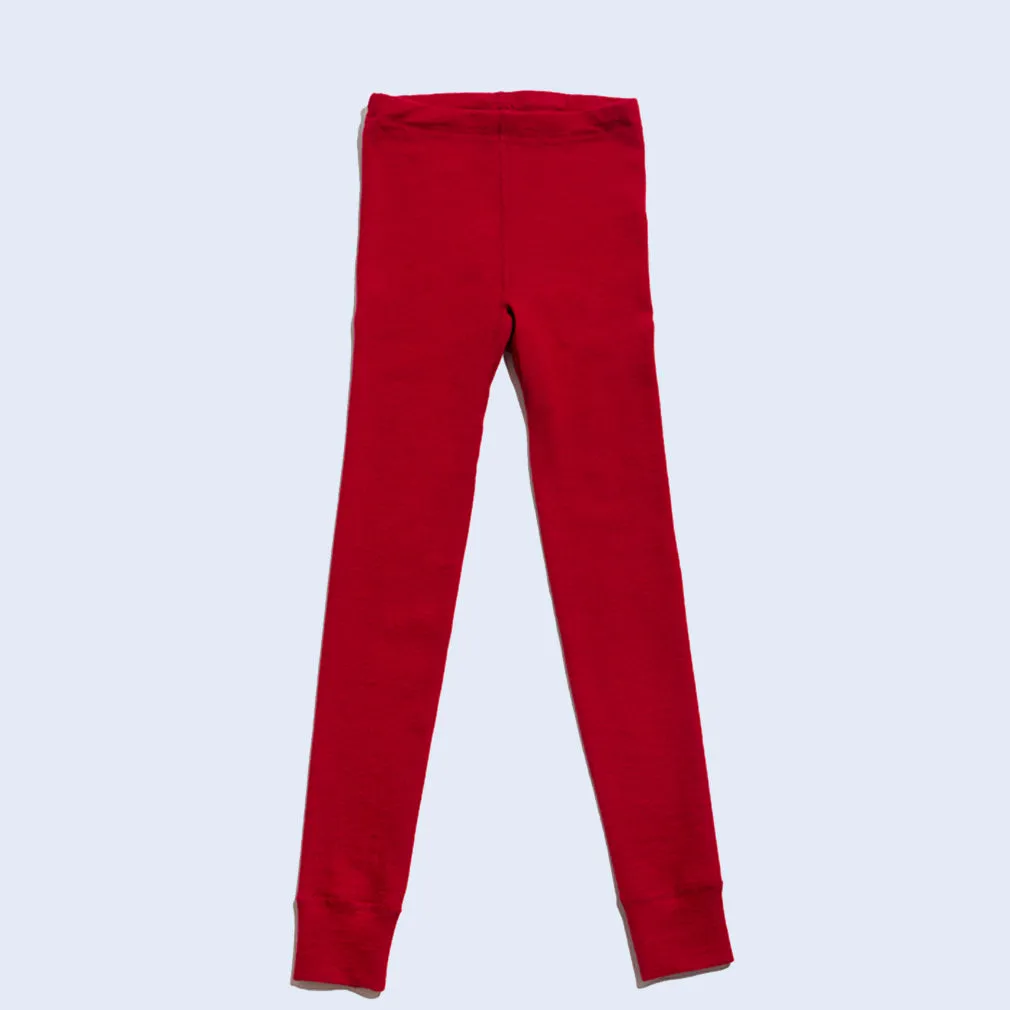 HOCOSA Kid's Organic Merino Wool Long-Underwear Pants - VARIOUS COLORS