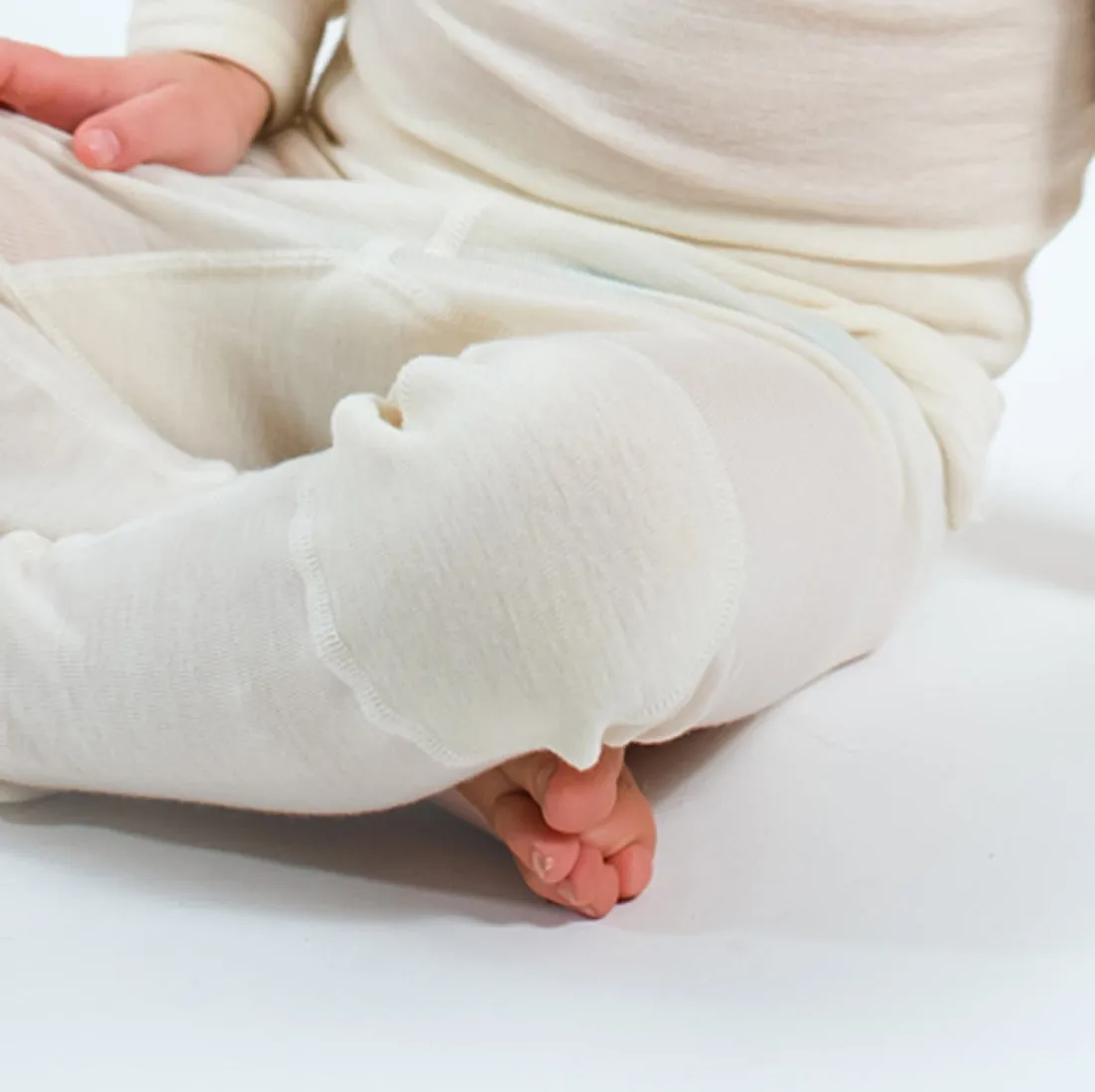 HOCOSA Kid's Organic Merino Wool Long-Underwear Pants - VARIOUS COLORS