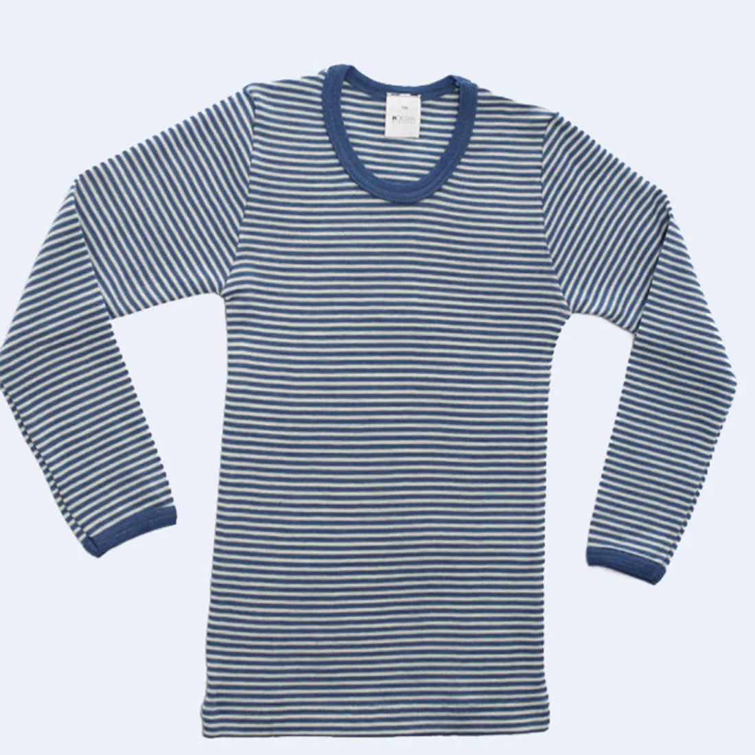 HOCOSA Kid's Organic Wool/Silk Underwear Shirt with Long Sleeves - VARIOUS COLORS