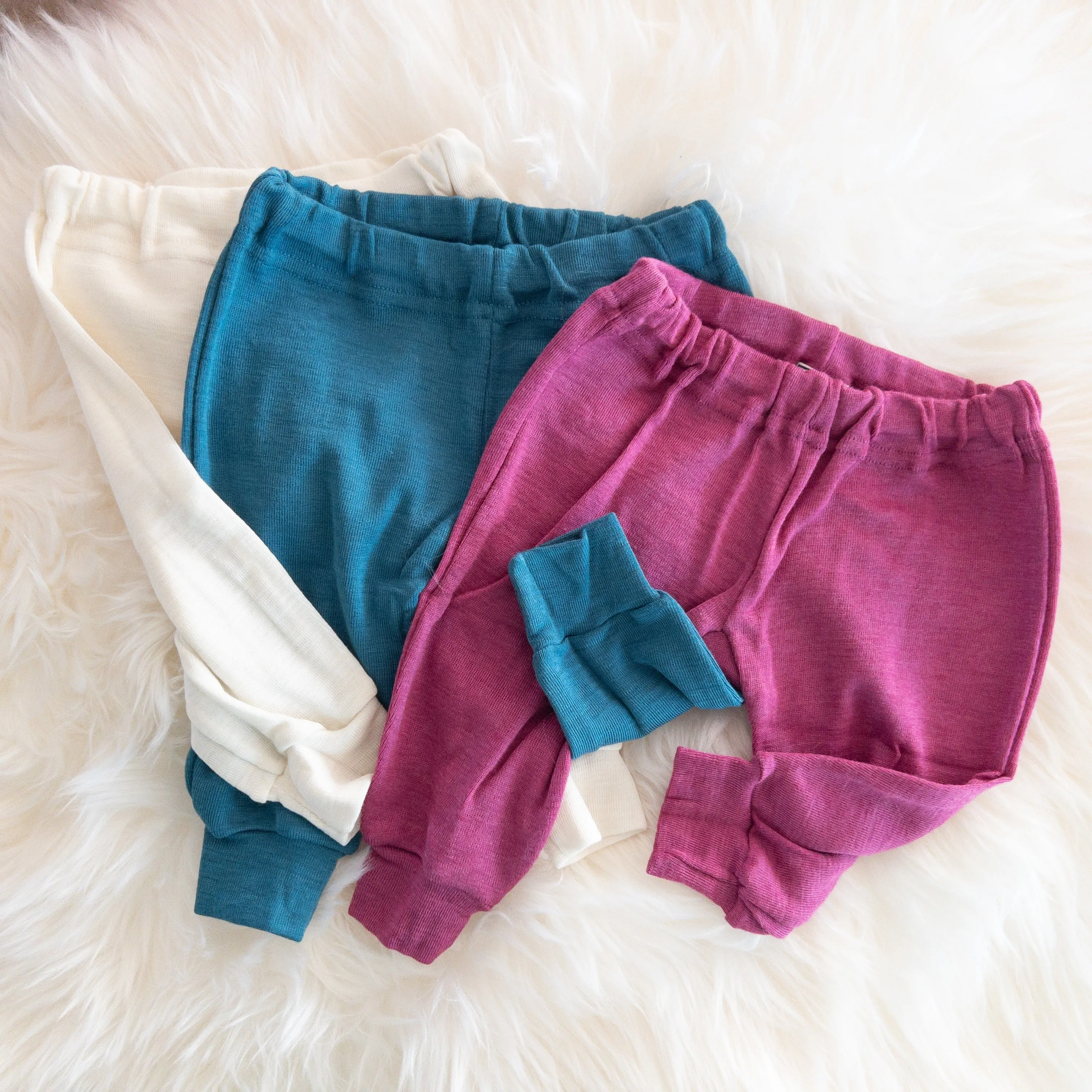 HOCOSA Organic Wool/Silk Baby Pants