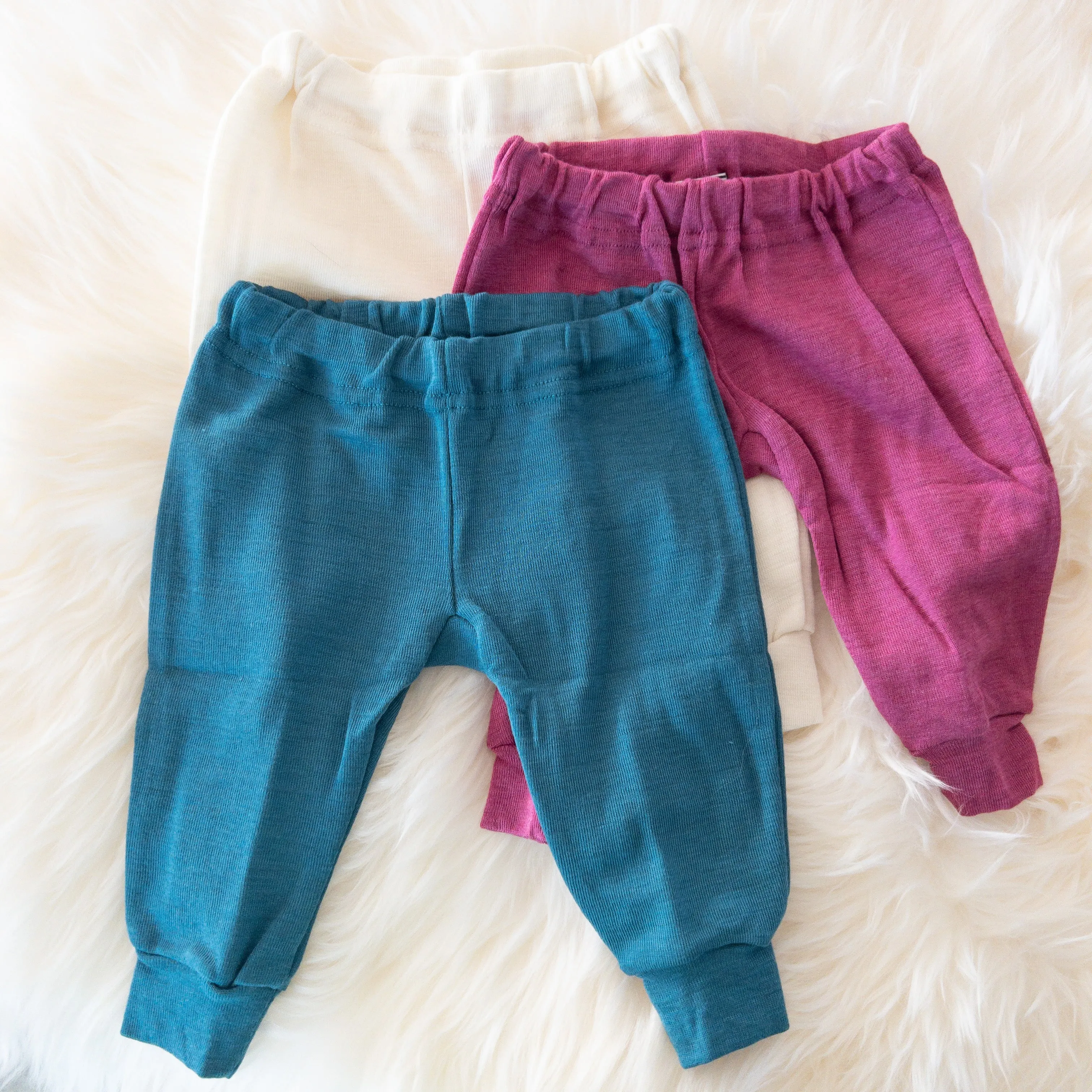 HOCOSA Organic Wool/Silk Baby Pants