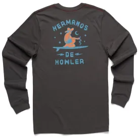 Howler Brothers Select Longsleeve T - Ocean Offerings : Antique Black - Sale