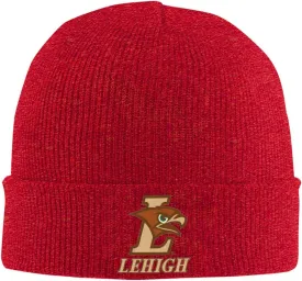 Lehigh University Logo Classic Warm Winter Knit Cap Fleece Lined Beanie Hat