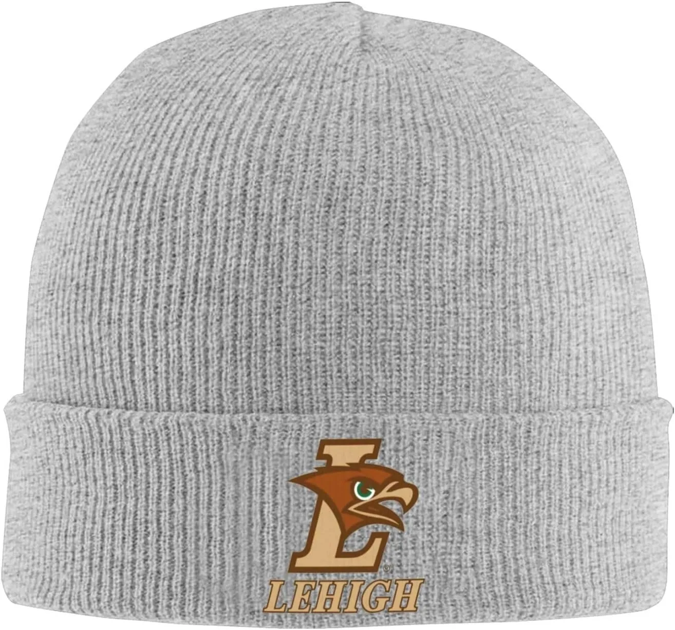 Lehigh University Logo Classic Warm Winter Knit Cap Fleece Lined Beanie Hat