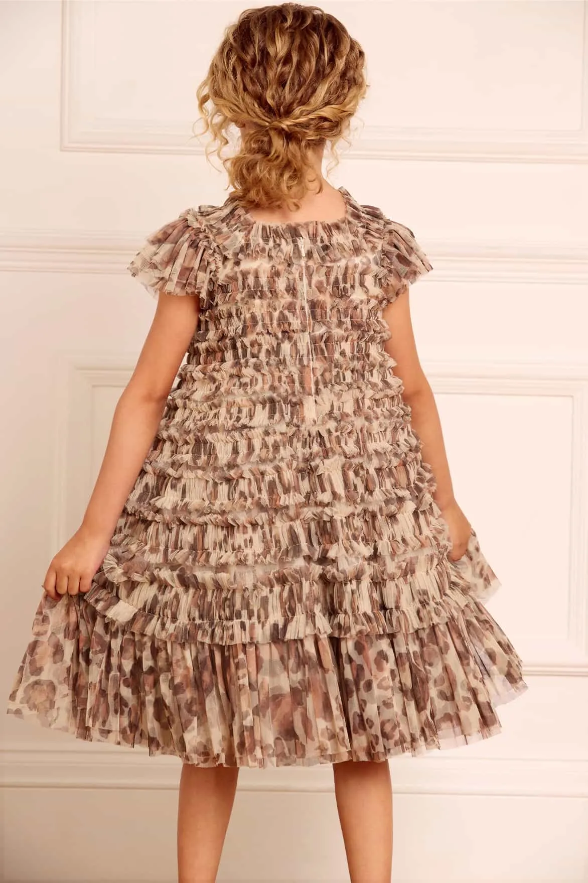 Leopard Lisette Kids Dress