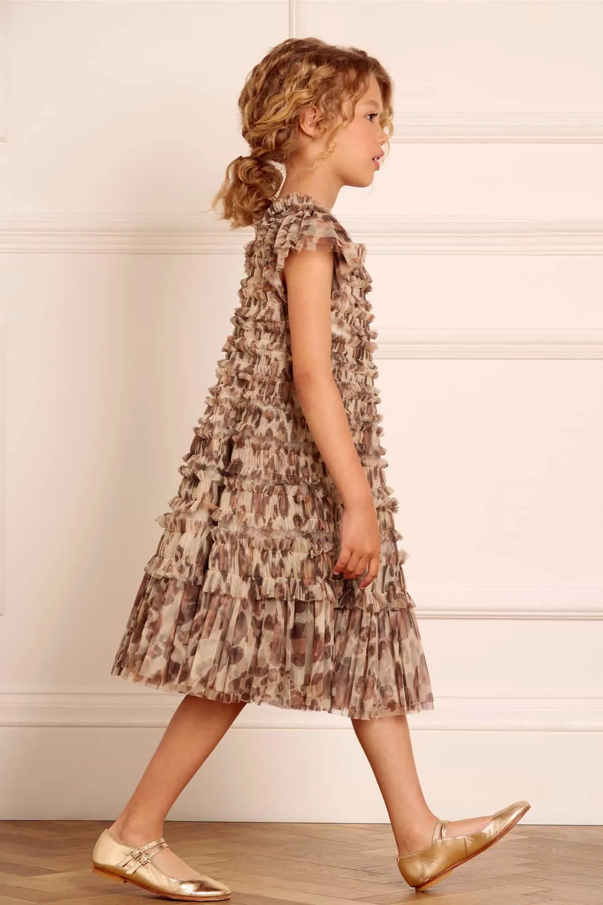 Leopard Lisette Kids Dress
