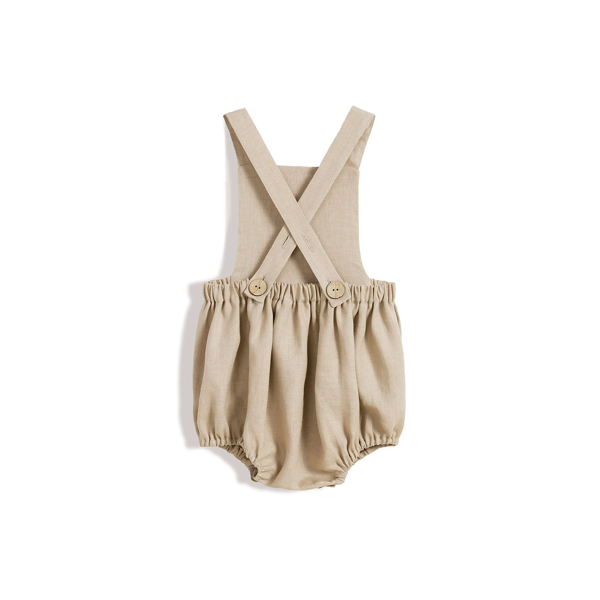 Linen romper SAND