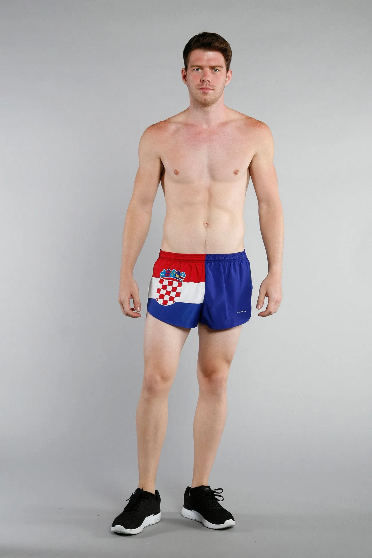 Men's Flag 1" Elite Split Shorts [C] - Croatia