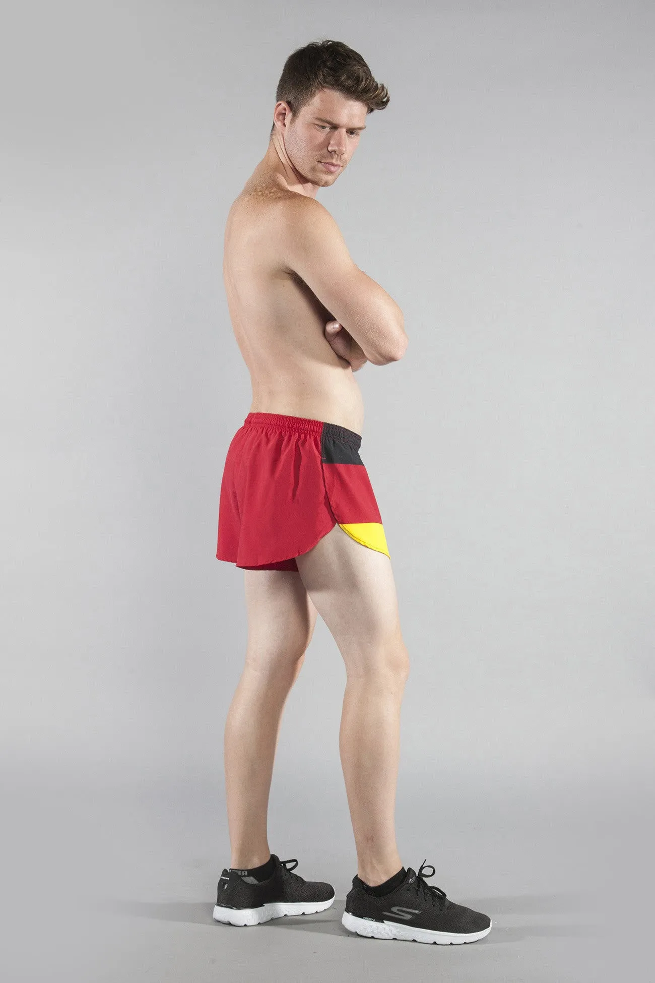 Men's Flag 1" Elite Split Shorts [G-I] - Germany