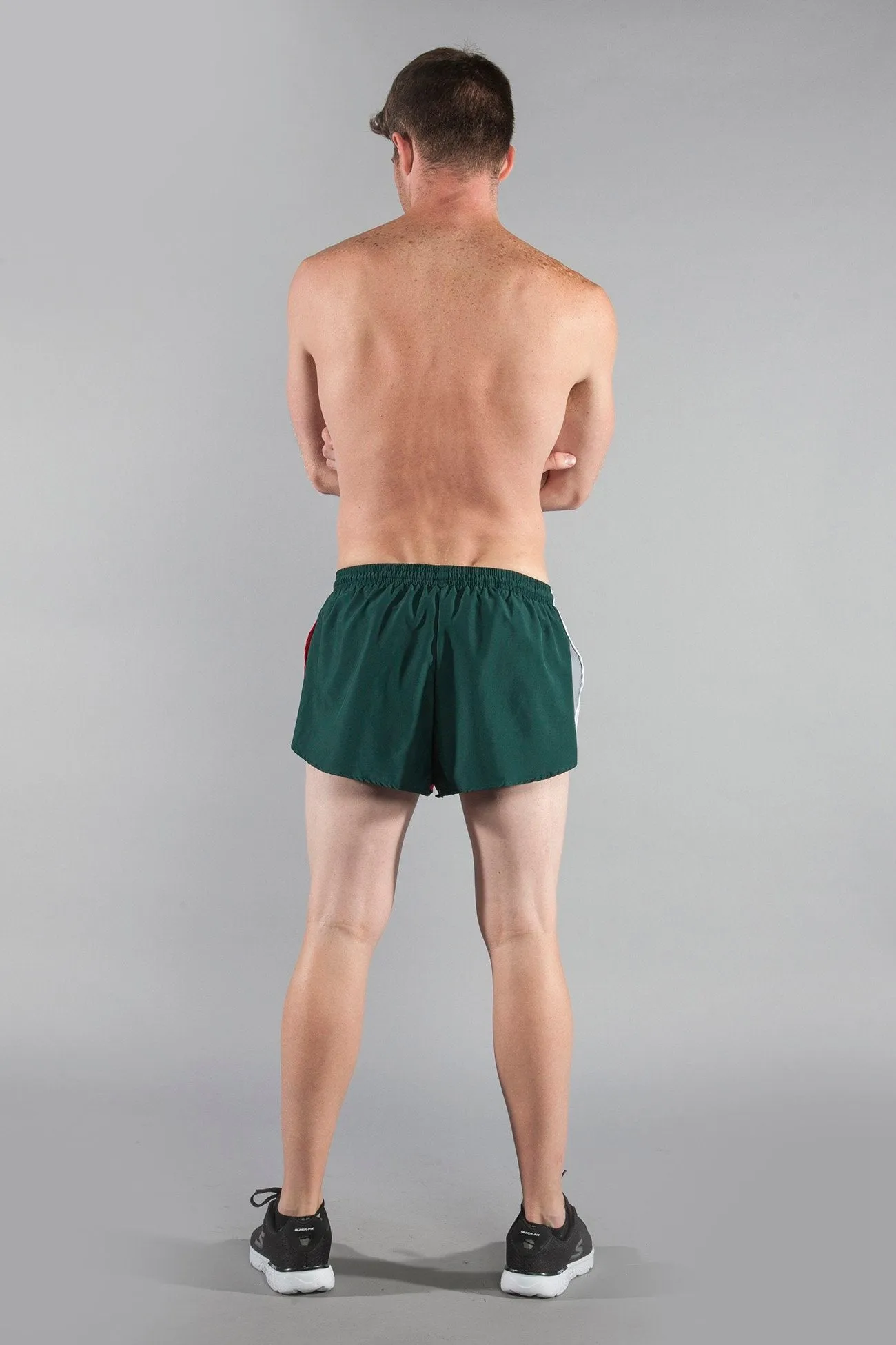 Men's Flag 1" Elite Split Shorts [M] - Mexico
