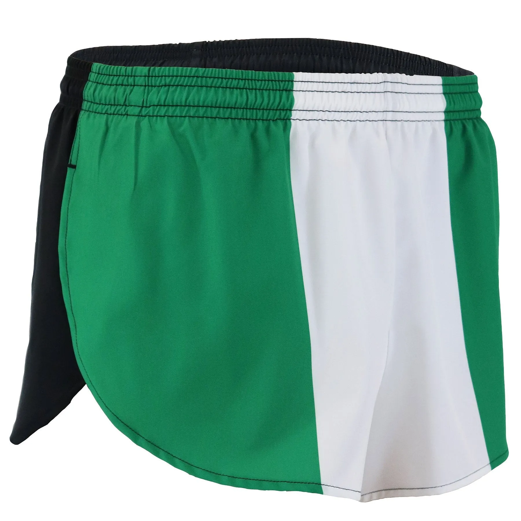 Men's Flag 1" Elite Split Shorts [N] - Nigeria