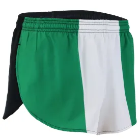 Men's Flag 1" Elite Split Shorts [N] - Nigeria