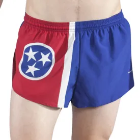 Men's Flag 1" Elite Split Shorts [S-T] - Tennessee