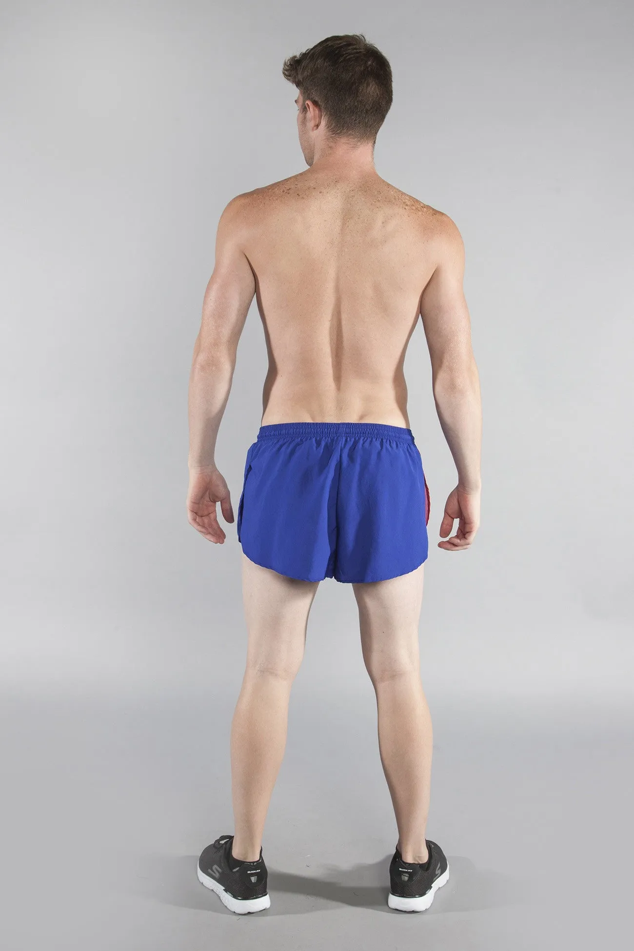 Men's Flag 1" Elite Split Shorts [S-T] - Tennessee