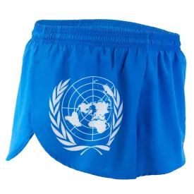 Men's Flag 1" Elite Split Shorts [U-Z] - United Nations