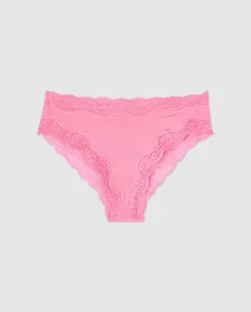Micro Lace Cheeky Candy Pink