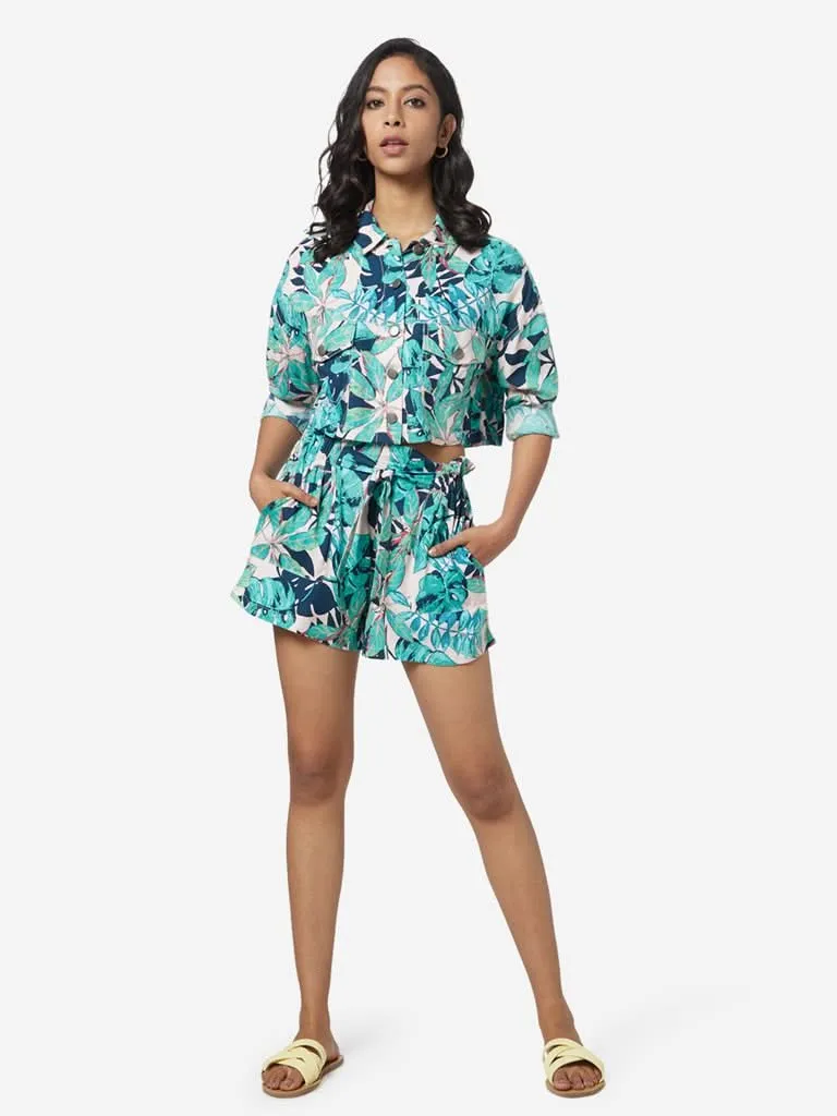 Nuon Multicolour Tropical Print Shorts
