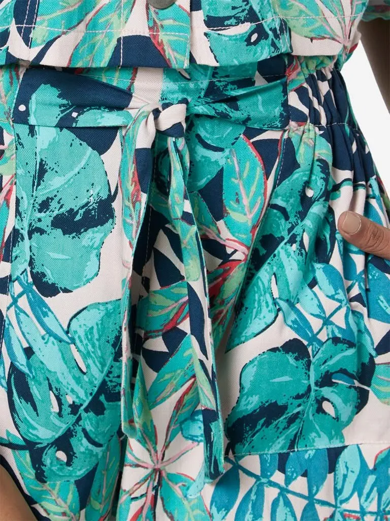 Nuon Multicolour Tropical Print Shorts