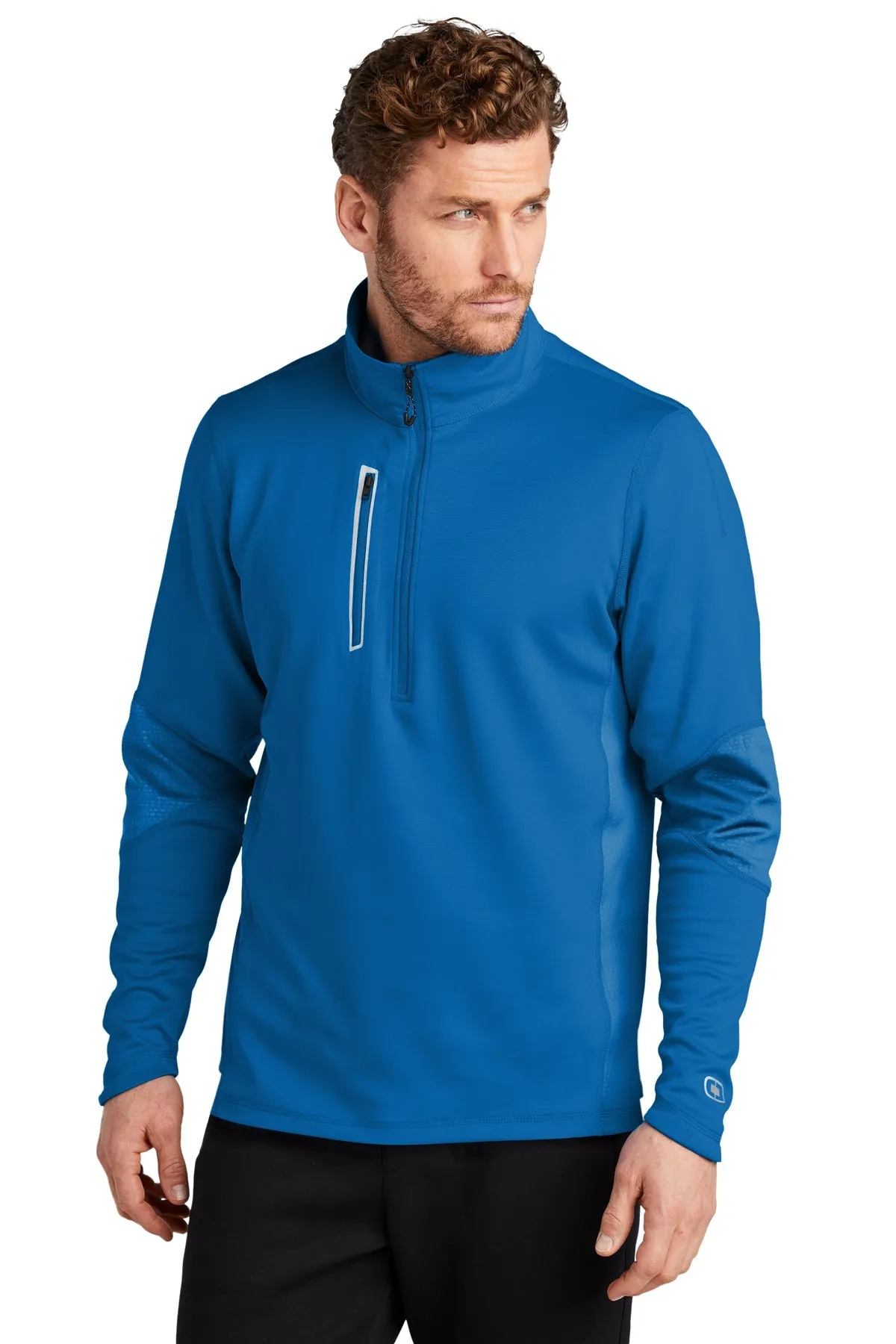 OGIO ENDURANCE Fulcrum Custom Quarter-Zips, Electric Blue