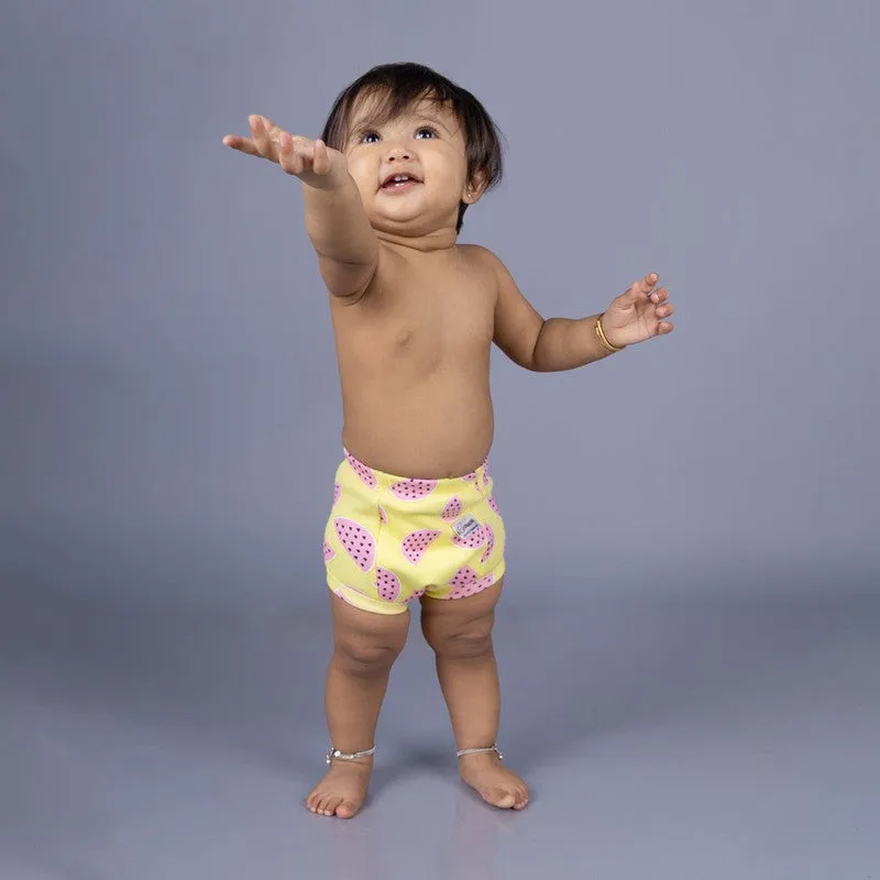 Playtime Trio Size 4 - Snug Potty Training Pull-up Pants Kids 100% Cotton (Fits 4-5 years) - Pack of 18