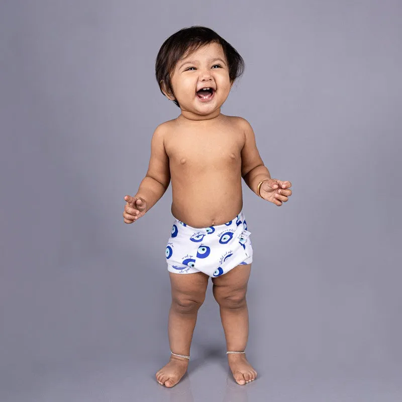 Playtime Trio Size 4 - Snug Potty Training Pull-up Pants Kids 100% Cotton (Fits 4-5 years) - Pack of 18